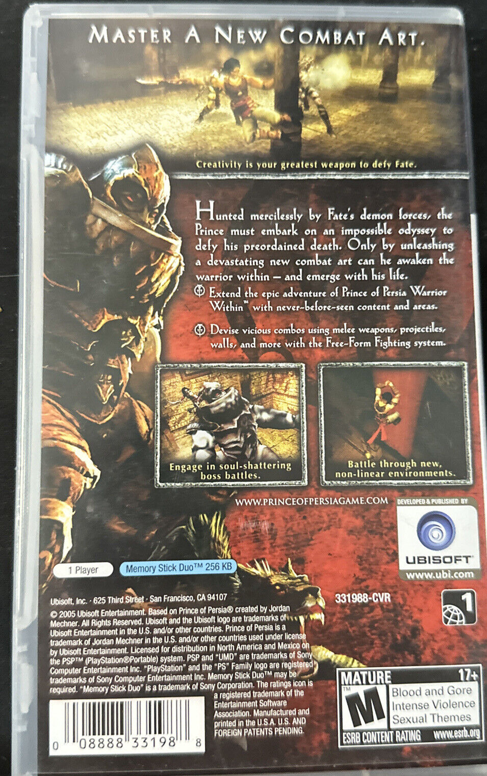 Prince of Persia Revelations (PSP), Video Gaming, Video Games, PlayStation  on Carousell