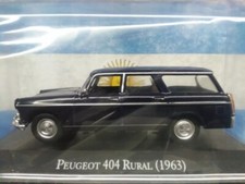 PEUGEOT 404 RURAL (1963) - Unforgettable Cars 1:43 # 90 Diecast SALVAT ARGENTINA
