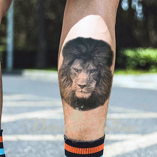 Leo Lion Temporary Tattoo - Transfer Waterproof Half Sleeve Mens Womens Kids UK | eBay Leo Lion Temporary Tattoo - Transfer Waterproof Half Sleeve Mens Womens Kids UK | eBay