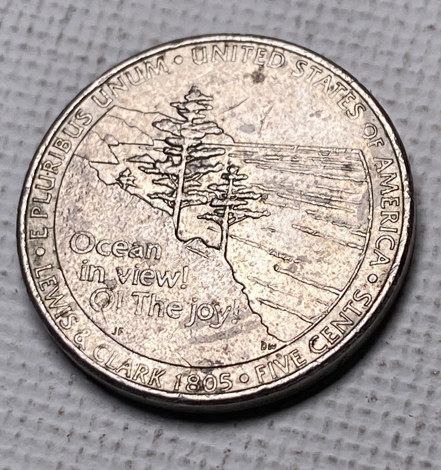 記念硬貨Nickel 2005-S Ocean In View