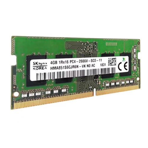 Hynix 8GB (2X4GB) DDR4 2666MHz PC4-21300 1RX8 SODIMM Memory Ram HMA851S6CJR6N-VK - Picture 5 of 6