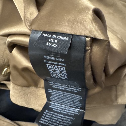 Guess Marciano Faux Suede Belted Trench Jacket. Bnwot. Uk 10/12. - Picture 2 of 4