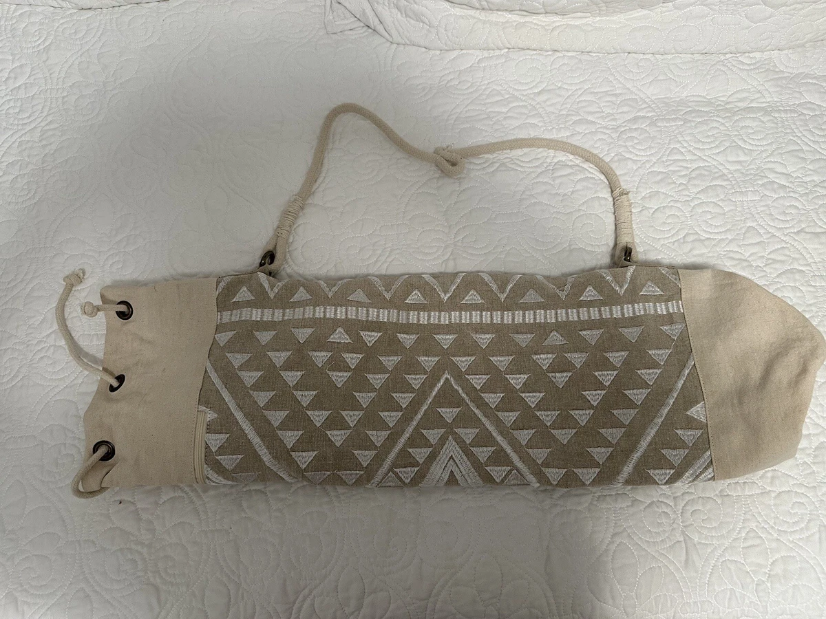 Free People stylish boho yoga mat bag