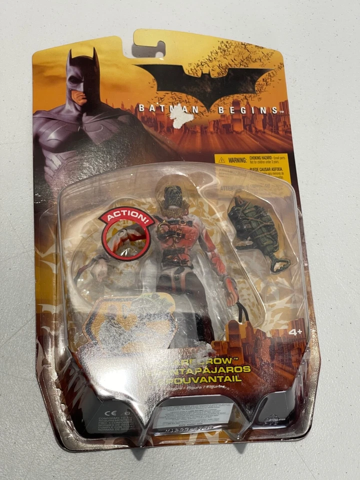 Figura de acción 2005 DC COMICS BATMAN COMIENZA EL ESPANTAPÁJAROS NUEVA Foto 2 de 4