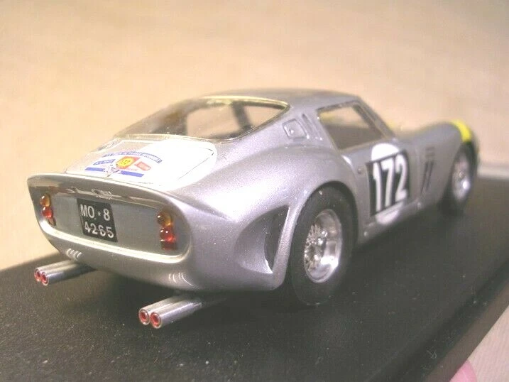 FERRARI 250 GTO - TOUR DE FRANCE 1964  WINNER - BIANCHI - BERGER BBR 1/43 - TRUE - Immagine 3 di 4