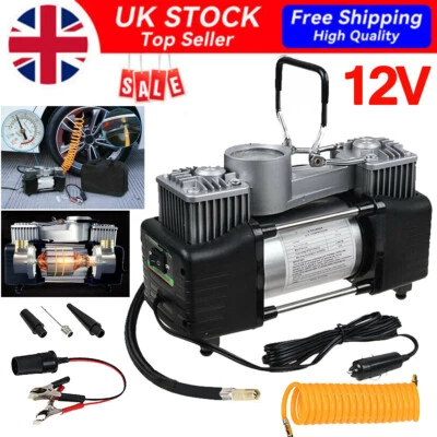 Van 4x4 SUV Bus Heavy Duty 150psi 12v Hi Speed Air Compressor Tire Inflator Pump
