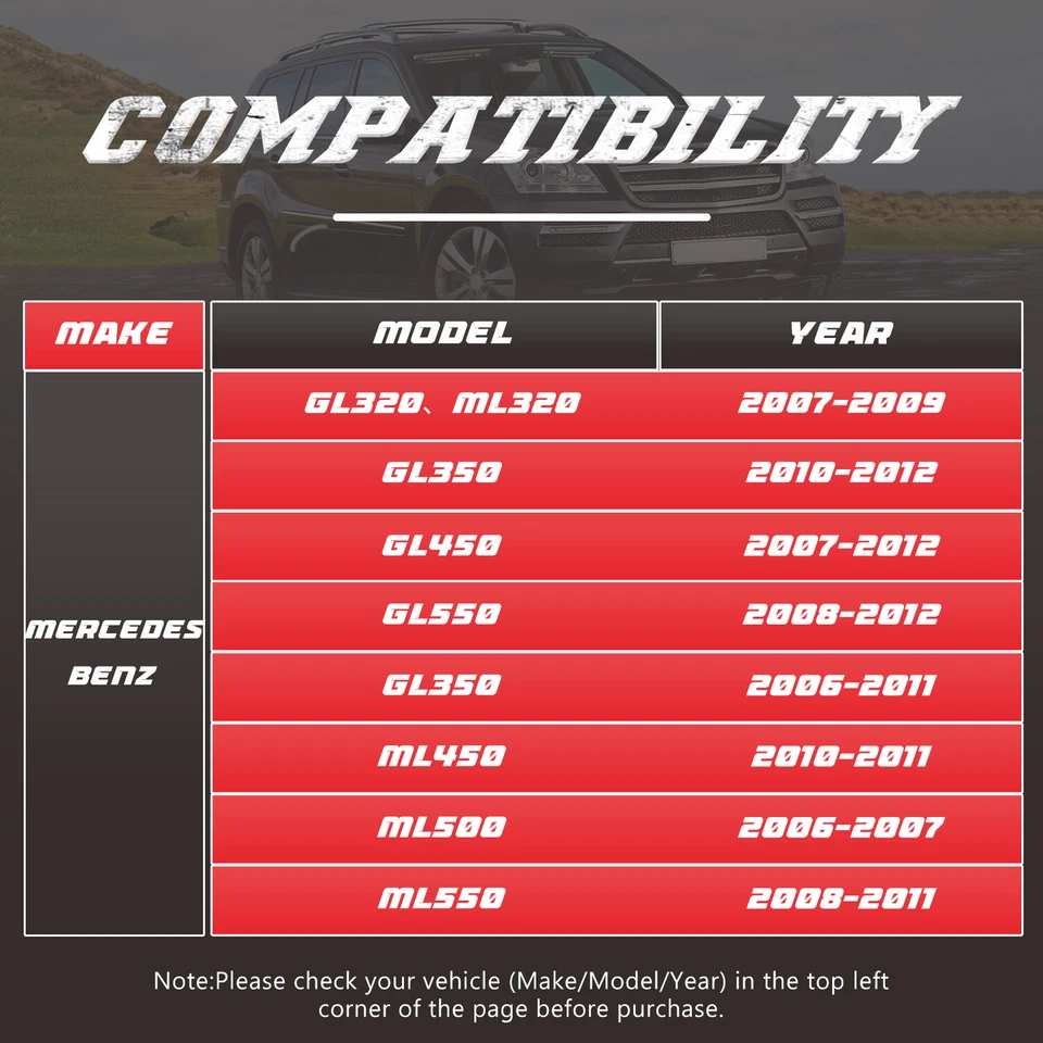 4Pc Front Upper Control Arms & Ball Joint For Mercedes-Benz GL450 ML350 R350 - Image 2 of 4