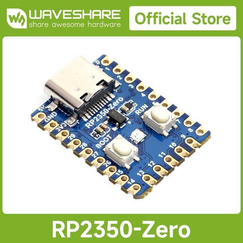 Waveshare RP2350-Zero Mini Development Board Raspberry Pi Microcontroller Develo - Picture 1 of 10