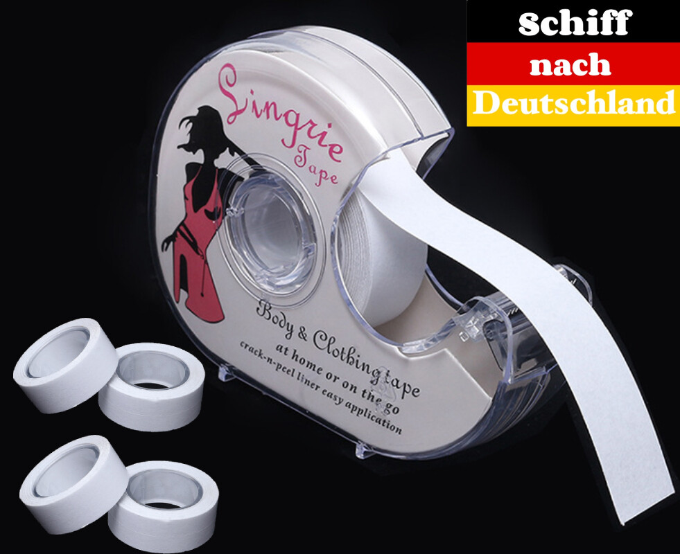 Damen Fashion Tape doppelseitiges Klebeband für Körper und Kleidung transparent