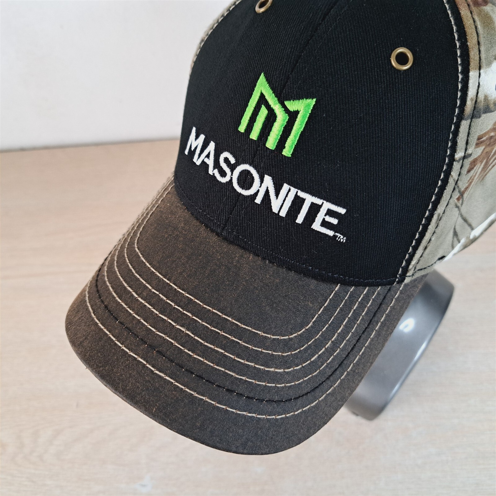 MASONITE ADJUSTABLE STRAPBACK BASEBALL HAT/CAP, B… - image 10
