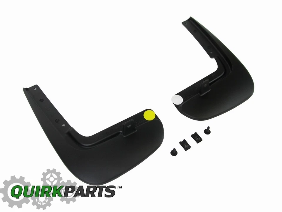 Chrysler Pacifica 2017-2024 protectores contra salpicaduras delanteros de lujo guardabarros Mopar OE nuevo Foto 3 de 4