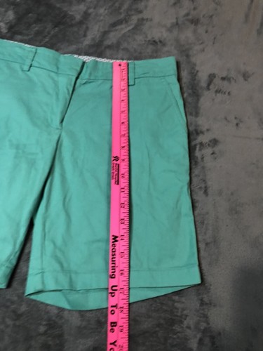 Cambridge Dry Goods Women's Teal Green Shorts Size 6 Inseam 6 Inches - Picture 3 of 6