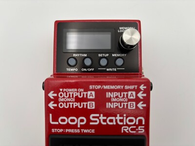 Boss RC-5 Loop Station Guitar Effects Pedal for sale online | eBay