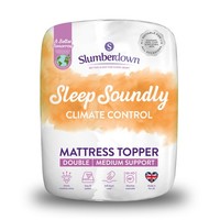 Slumberdown Sleep Soundly Climate Control Mattress Topper, Double