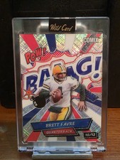 Brett Favre 2025 Wild Card Comix Football Rookie And Legends 10/12 Crosshatch