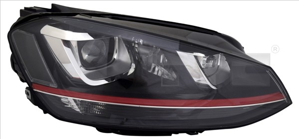 Scheinwerferleuchte links D3S/H7 20-14224-16-2 TYC für VW GOLF VII Variant - Bild 8