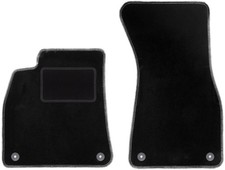 Fußmatten Automatten Vorne Velours Schwarz für Audi A7 C8 2018-