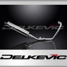 YAMAHA MT125 2014-2019 FULL EXHAUST SYSTEM 450mm STAINLESS OVAL BSAU SILENCER