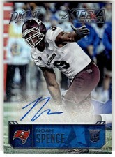 2016 Prestige Noah Spence Rookies Signatures Xtra Points Platinum #/25 #NOS