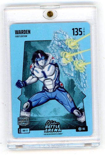 2026 Bo Jackson Battle Arena Warden Cam Ward Blue Battlefoil #BBF-77 RC !
