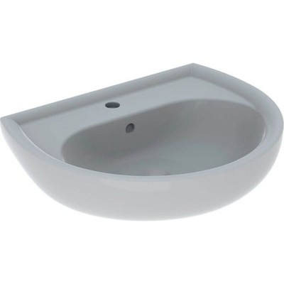 Geberit Waschtisch Renova 60 x 49 cm manhattan mit Hahnloch und Überlauf