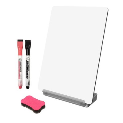Yagee Desktop Whiteboard with Storage, Dry Erase Board with Phone & Tablet St...