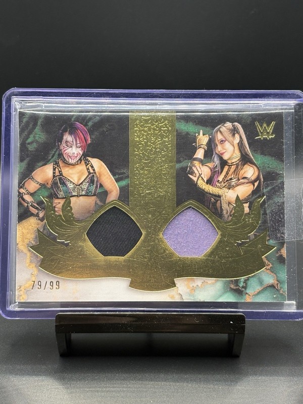 2025 Topps Royalty WWE Askua And Kairi Sane Dual Patch /99