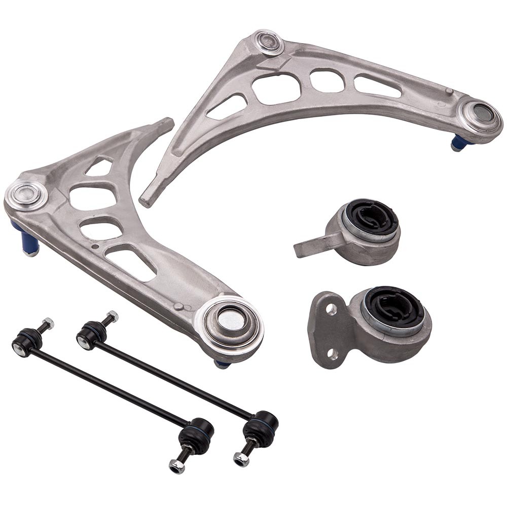 6PCS FRONT LOWER SUSPENSION WISHBONE ARMS BUSHES & LINKS FOR BMW 3 SERIES E46 Z4