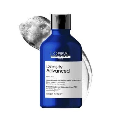 Loreal Professional Density Shampoo for Thinning Hair 300ml for Volume - Bounce