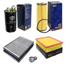SCT Inspektionspaket Filterset für Audi A4 Avant 8ED B7 8E2 B6 8EC B7 1.9 2.0
