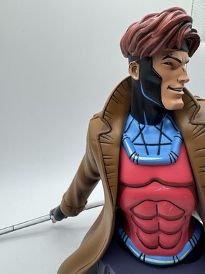 As-Is Diamond Select Marvel X-Men Animated Series Resin Bust - Gambit #2209/3000