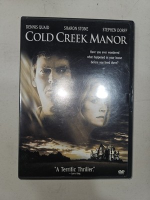 Cold Creek Manor (DVD, 2003) Dennis Quaid Sharon Stone Thriller   Very Good