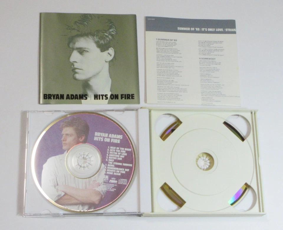 Bryan Adams – Hits On Fire JAPAN 2CD - Image 3 of 4