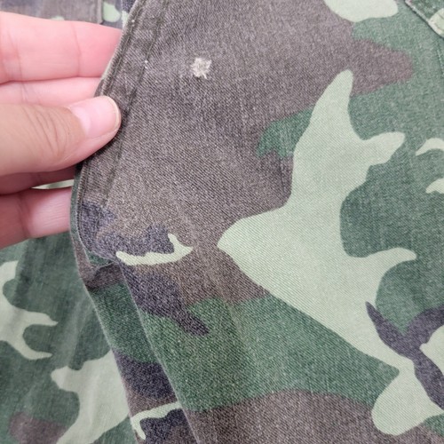 Vintage Cabelas Cargo Hose Herren 36 Grün Camouflage Union Made USA Woodlands Jagd - Bild 21 von 21