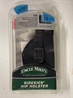 Uncle Mike's Sidekick Nylon Hip Holster 3.5