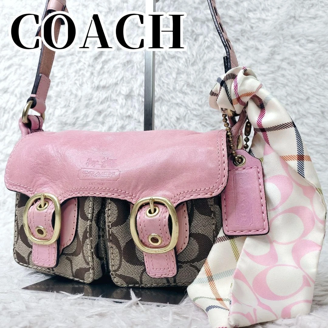 Coach Pink Soho Handbag | eBay