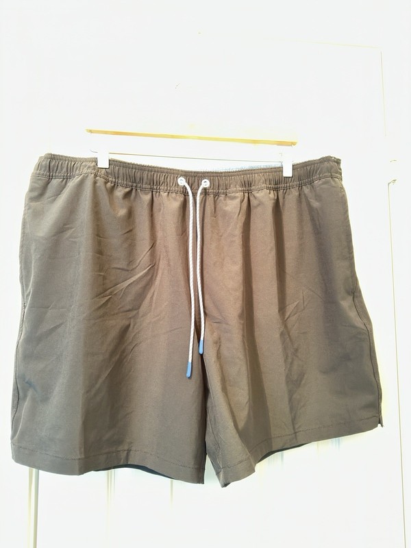 Bonobos Mens Swim Short Size XXL Black Mesh Liner 7 Inch Inseam New With Tags
