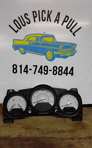 2007-2009 CHRYSLER SEBRING INSTRUMENT CLUSTER DASH PANEL GAUGES OEM ASSEMBLY - Foto 2 di 24