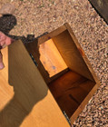 Vintage Wood Vegetable Potatoes Taters Storage Bin Farm Primitive Country Box — photo 6