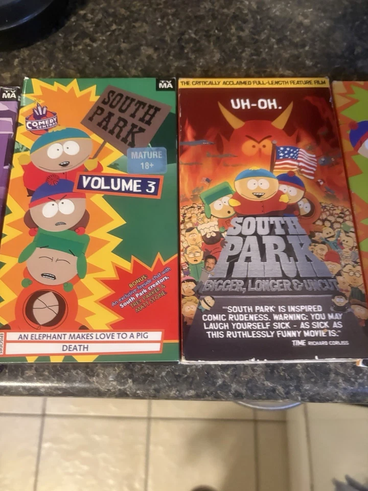 South Park Vhs, Excellent Condition Volumes One Through Three And5 - Image 4 of 4