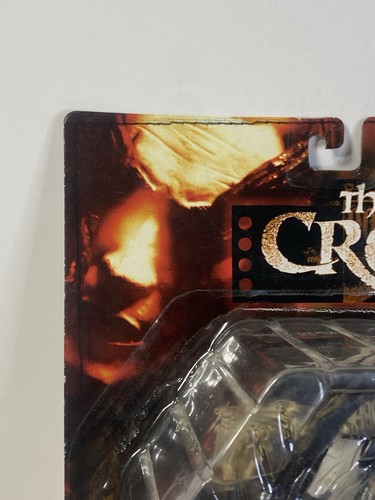 McFarlane Toys 1999 The Crow Eric Draven Action Figure Movie Maniacs NOS - Picture 2 of 24