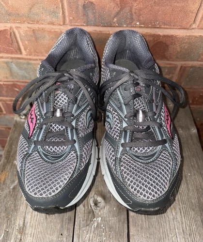 Saucony Cohesion Grid Women's Sneakers Size 7.5 S15219-1 Gray Pink Running Shoes - Picture 10 of 15
