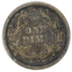 1890 Liberty Seated Dime Fine details Silver 10c