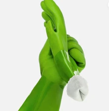 Star Kitchen & Home True Blues Ultimate Green Household Cleaning Gloves (Medium)