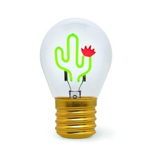 Legami - Table Lamp in The Shape of a Bulb, Rechargeable with USB Cable, Wireles