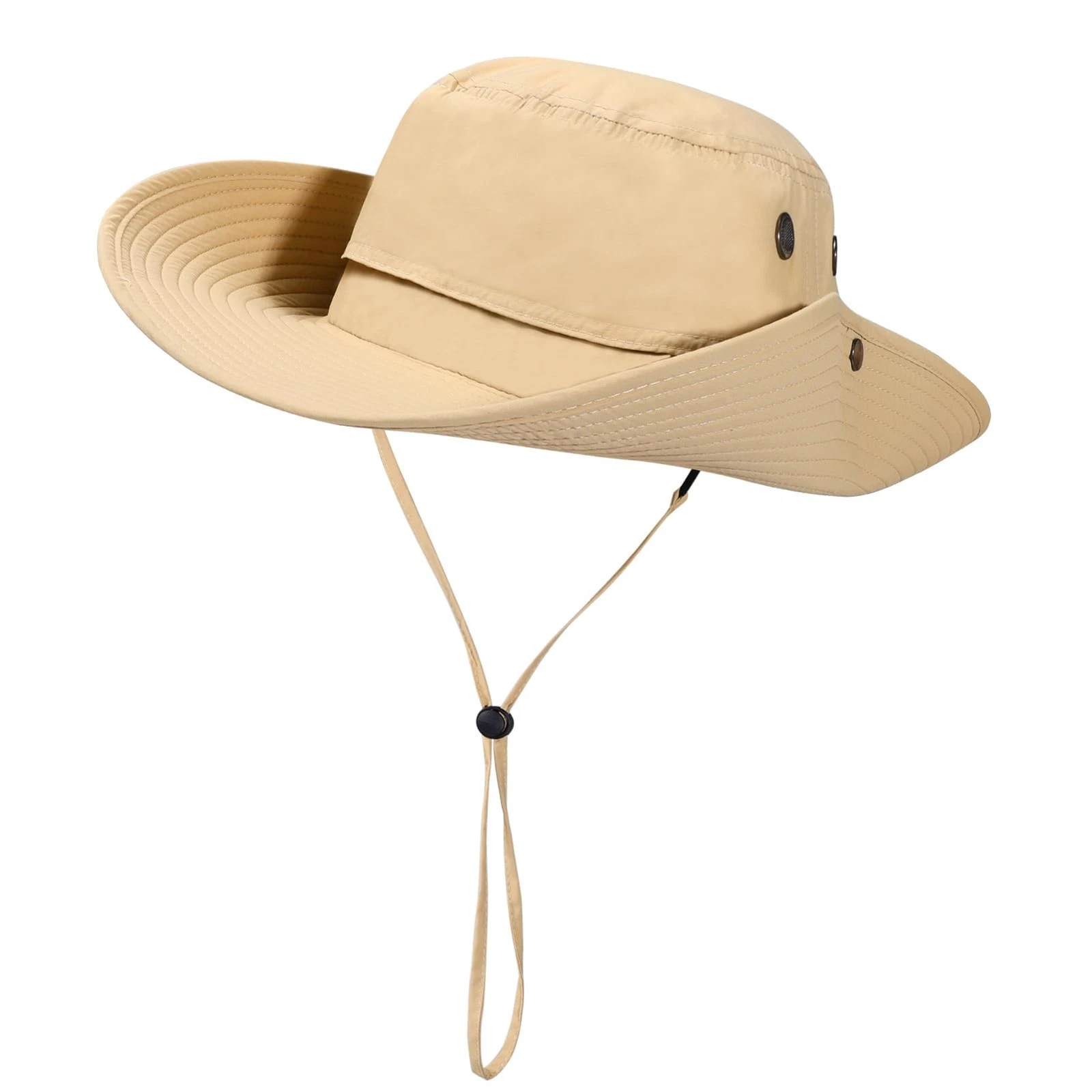 UPF 50 Sun Hats Summer Wide Brim Safari Hat Fishing Hiking Boonie Hats for Me...
