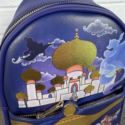 NWT Loungefly Disney Aladdin Castle Series w/Princess Jasmine backpack 88721-1.jpg main image 4