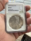 U.S. Mint 1994 American Silver Eagle  NGC MS69 1 oz .999