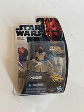 Hasbro Star Wars Clone Wars Plo Koon Action Figure Cold Weather Gear