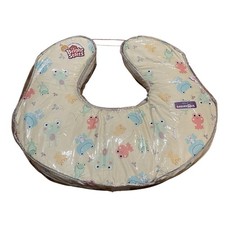 Bright Starts Mombo Baby Mom Support Pillow Comfort  Harmony Frogs Dots Yellow